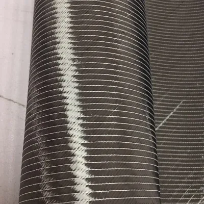 127cm Ancho +-45, 0/90 12K Tejido de fibra de carbono multiaxial para refuerzo de yates