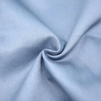 Tela de sarga de Lyocell de alta calidad, camisa Toko, tela de algodón 100% de fibra de carbono para uniforme de trabajo de empleados industriales
